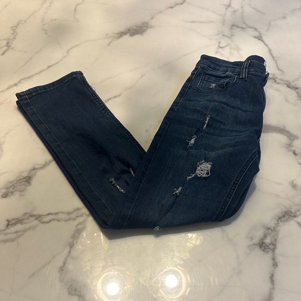 Ring of Fire Dark Blue Skinny Jeans